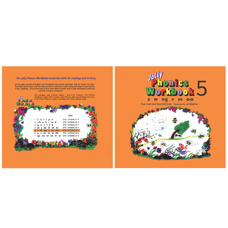 قیمت و خرید کتاب Jolly Phonics Workbook 5 اثر Sara Wernham and Sue ...