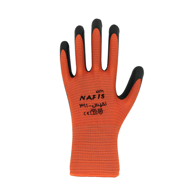 دستکش ایمنی نفیس کد 311 بسته 2 عددی