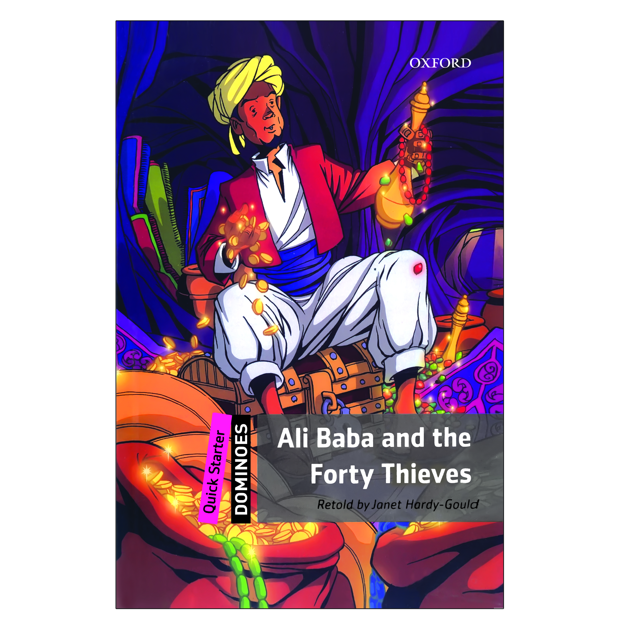 کتاب Ali Baba and the forty Thieves اثر janet Hardy Gould انتشارات Oxford 