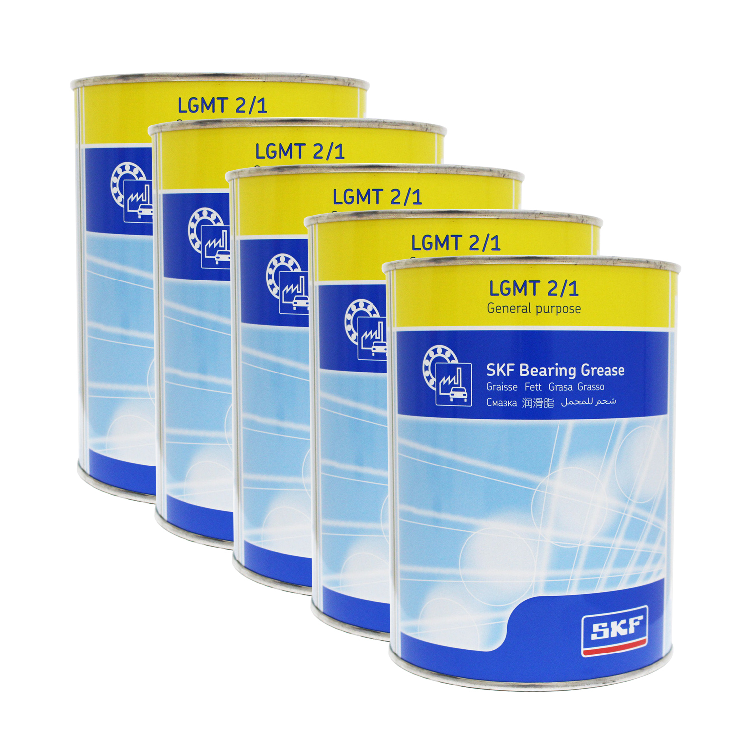 گریس اس کی اف مدل LGMT 2 وزن 1 کیلوگرم بسته 5 عددی