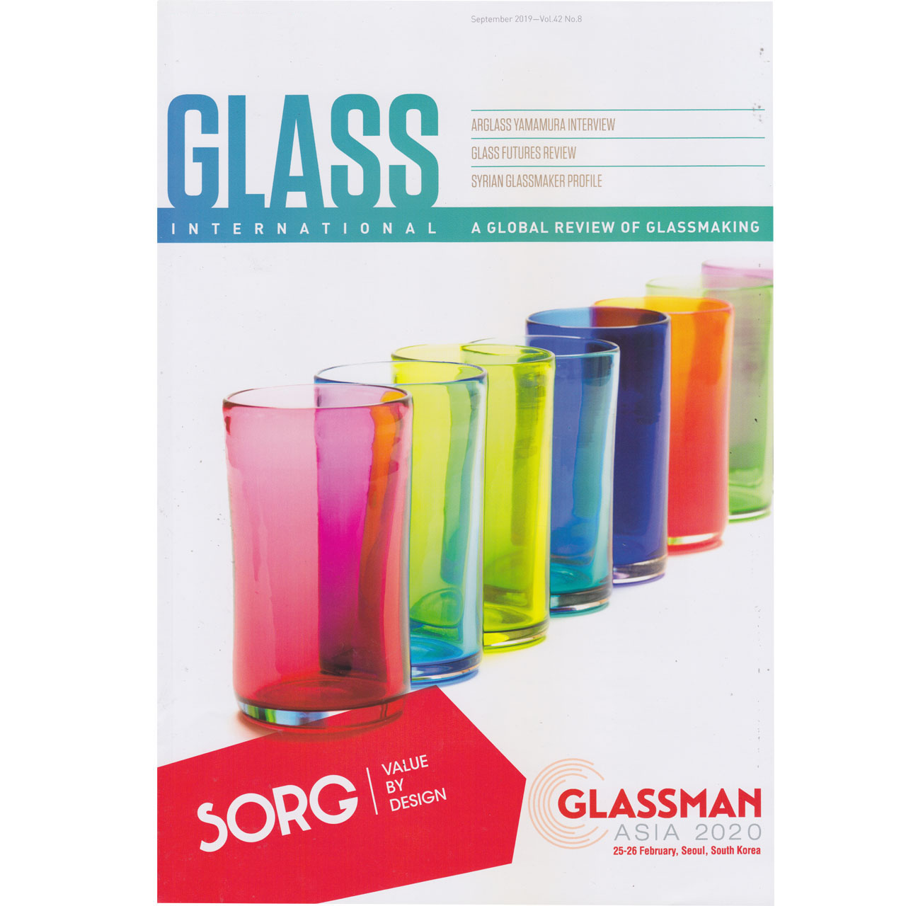 مجله Glass International سپتامبر 2019