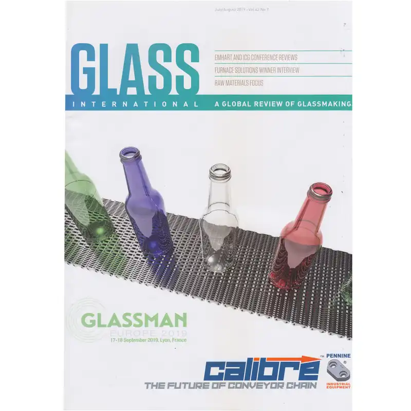 مجله Glass International آگوست 2019