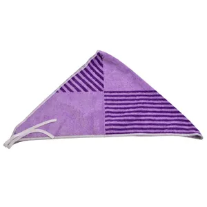 روسری حوله ای حوله هنر مدل H-H47 سایز 50x97 سانتیمتر