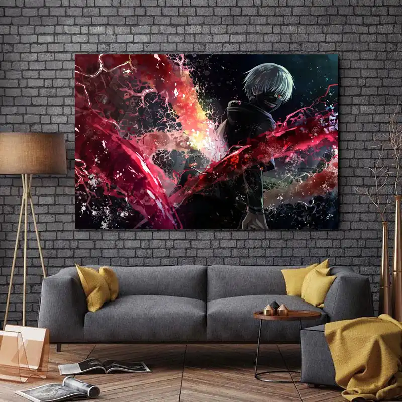 تابلو شاسی طرح انیمه مدل Tokyo Ghoul کد 899