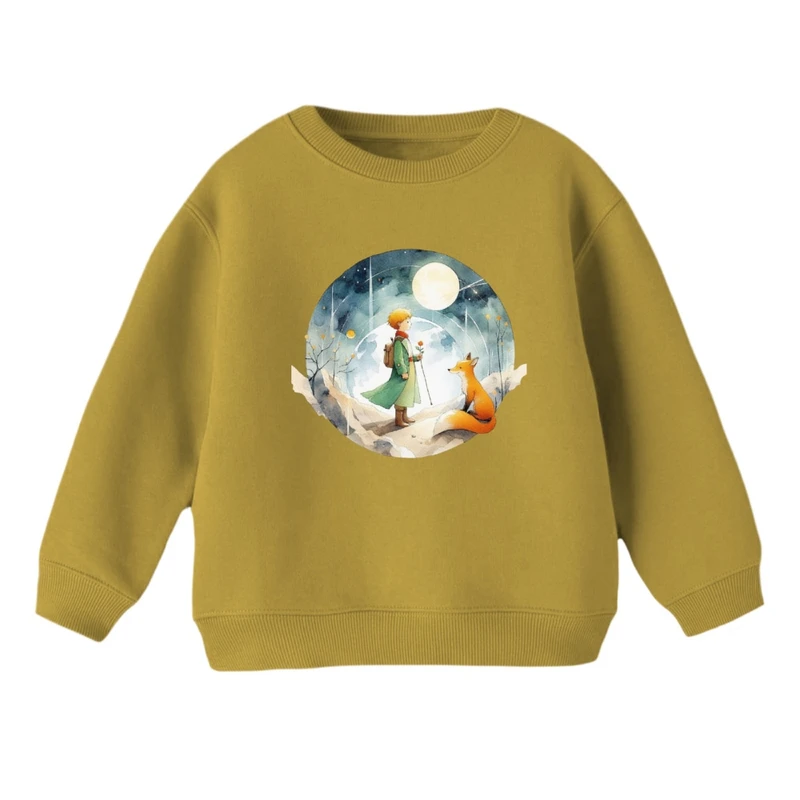 سویشرت بچگانه مدل شازده کوچولو و ماه