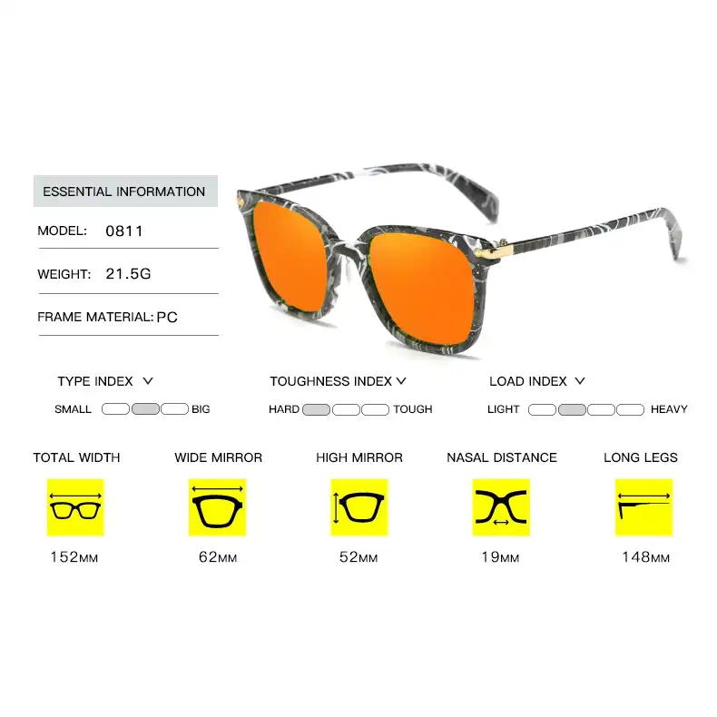 عینک آفتابی زنانه مدل P0811006