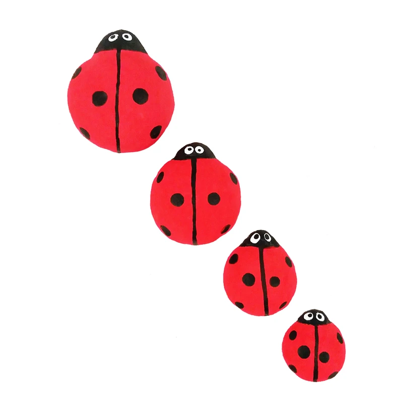 مگنت طرح کفشدوزک کد K1 مجموعه 4 عددی