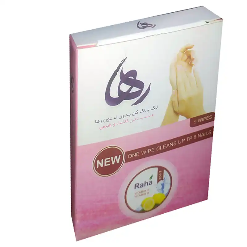 لاک پاک کن رها مدل 5WP بسته 5 عددی