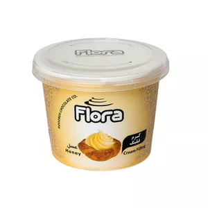 کرم فیلینگ کیک و شیرینی با طعم عسل فلورا - 300 گرم