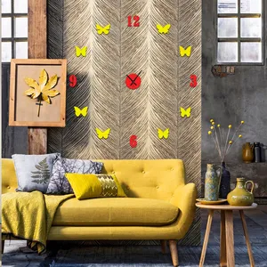  ساعت دیواری نوت مدل Butterfly C01