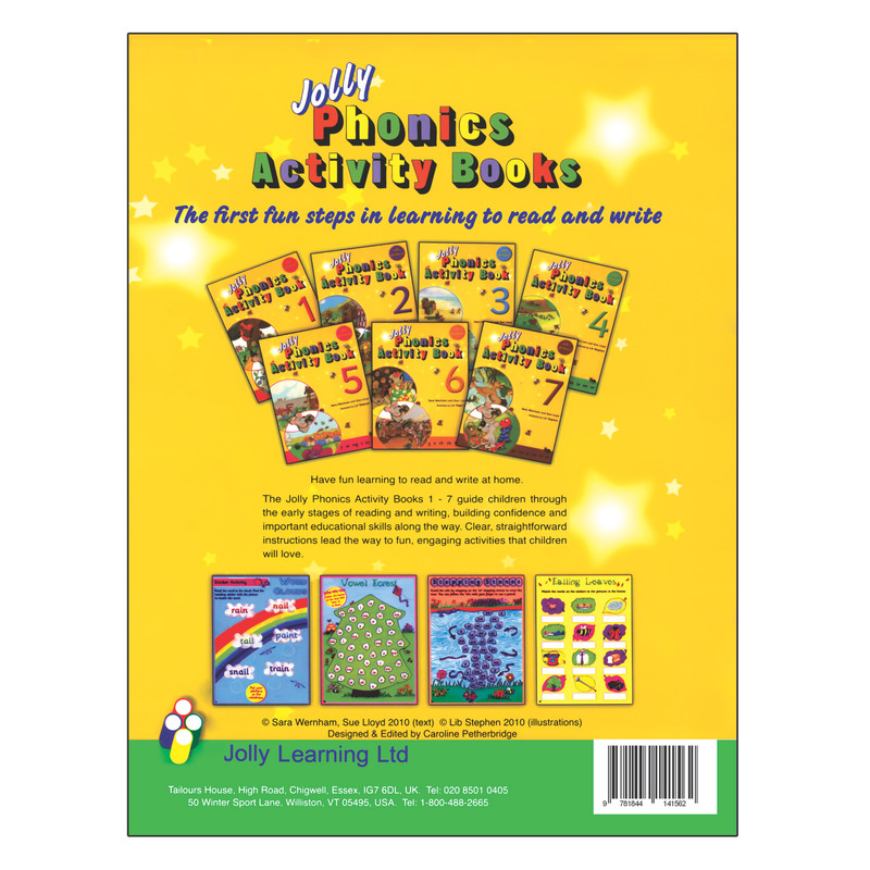 کتاب 4 Jolly Phonics Activity Book اثر Sara Wernham and Sue Lioyd انتشارات Jolly Learning کتاب 4 Jolly Phonics Activity Book اثر Sara Wernham and Sue Lioyd انتشارات Jolly Learning