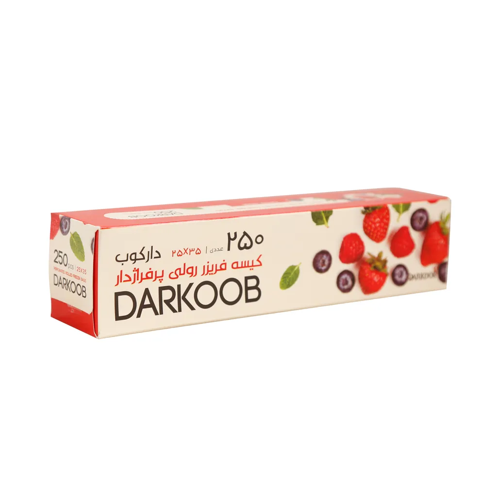 کیسه فریزر دارکوب کد 700029 بسته 250 عددی