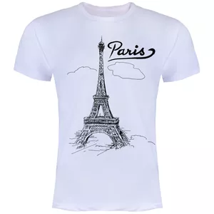 تیشرت مردانه طرح PARIS کد ZJ02