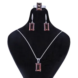  نیم ست نقره زنانه بازرگانی میلادی کد NTR_055