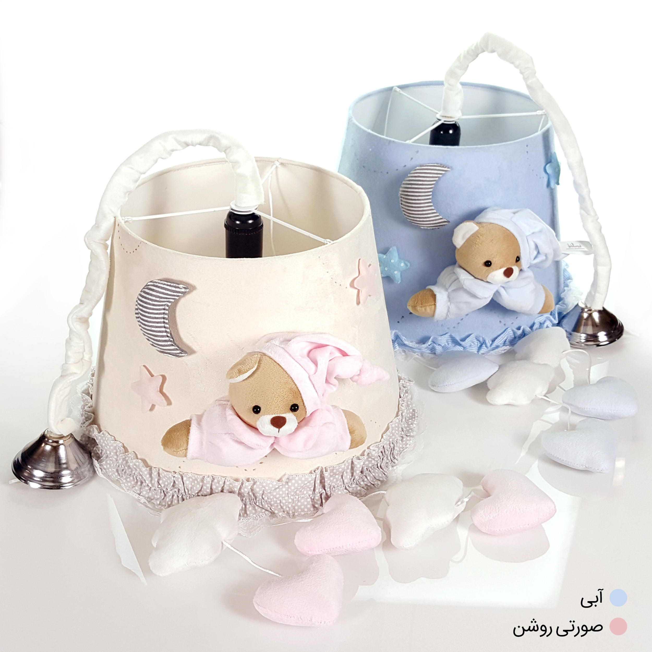 لوستر اتاق کودک طرح خرس نانان کد LMN212