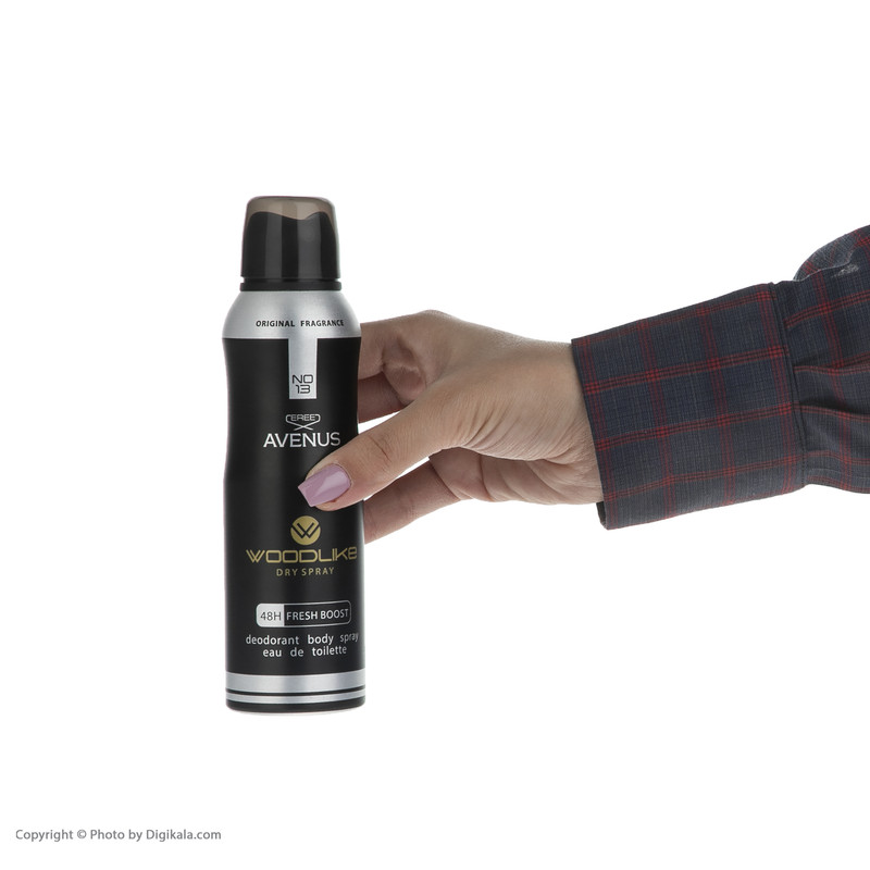 اسپری خوش بو کننده بدن وودلایک مدل Aventus حجم 200 میلی لیتر