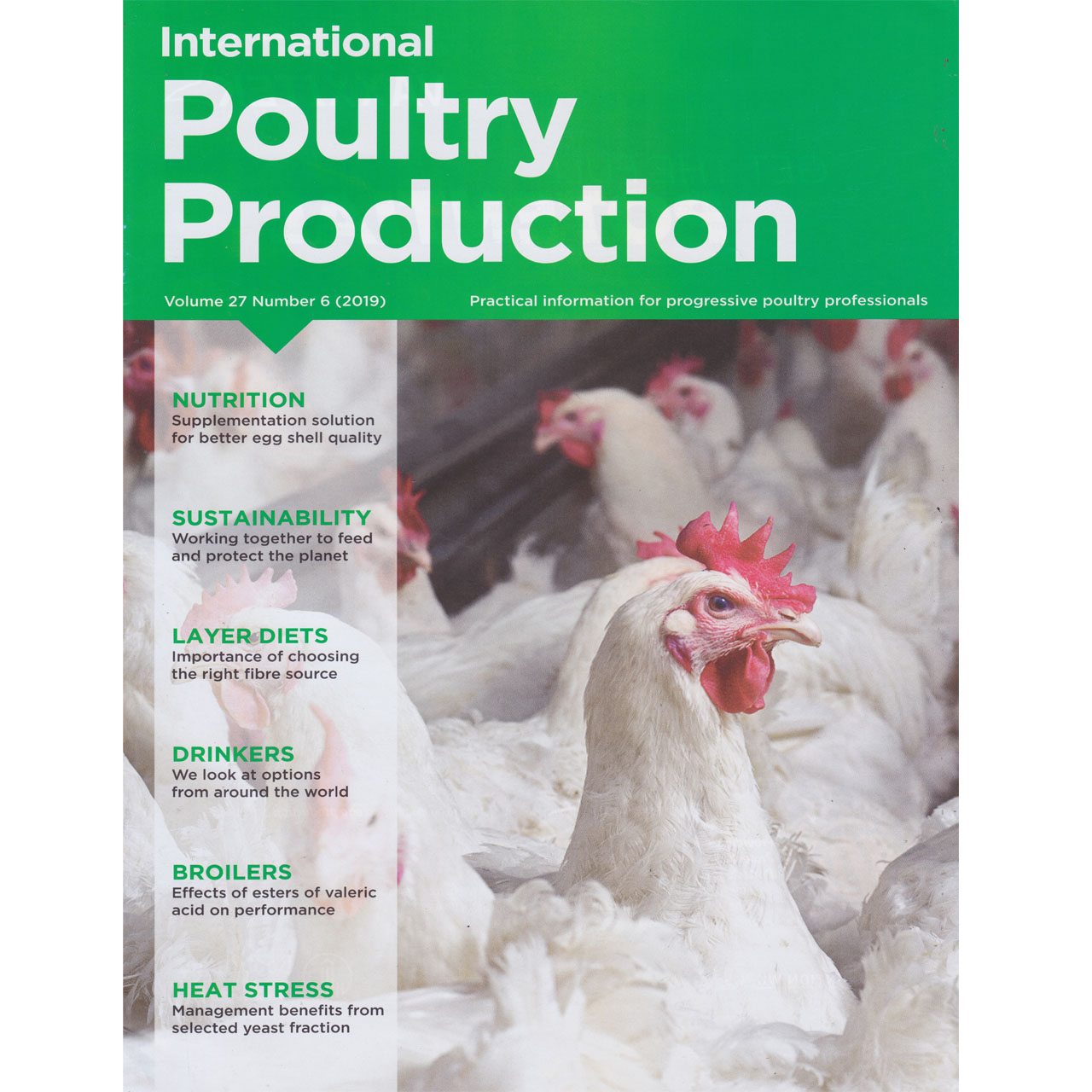 مجله International Poultry Production  سپتامبر 2019