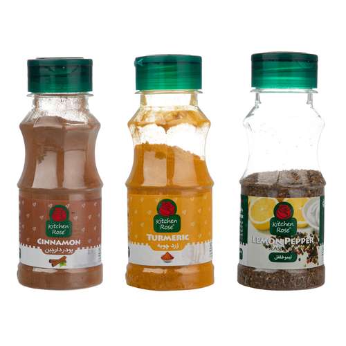 ادویه و چاشنی کیچن رز 90 گرم بسته 3 عددی