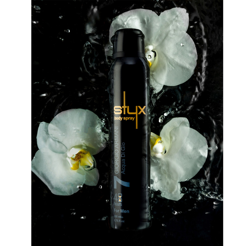 اسپری خوشبو کننده بدن مردانه استایکس مدل آکوادی جیو پروفومو 7 حجم 200 میلی لیتر