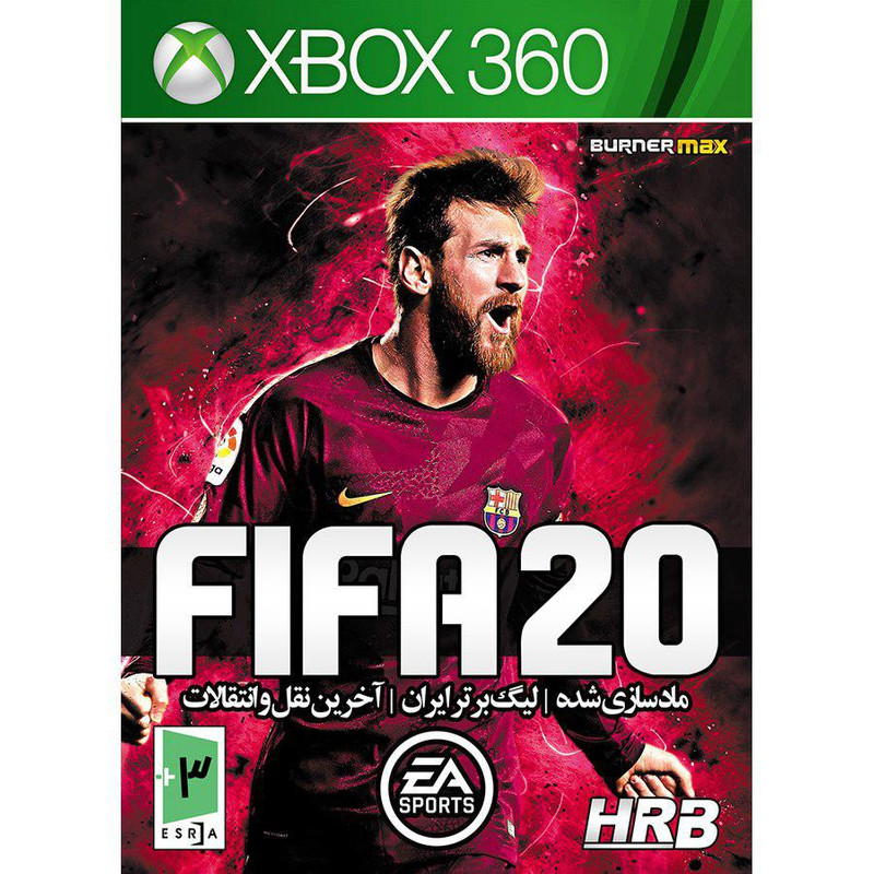 بازی FIFA 2020 به همراه لیگ برتر ایران مخصوص XBOX 360