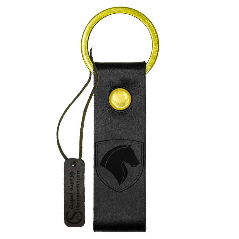 جاسوئیچی خودرو چرمینه اسپرت طرح سمند کد 61003A-B