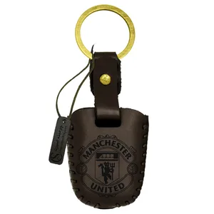 جاسوئیچی خودرو چرمینه اسپرت مدل منچستریونایتد کد 7010 مناسب برای تیبا