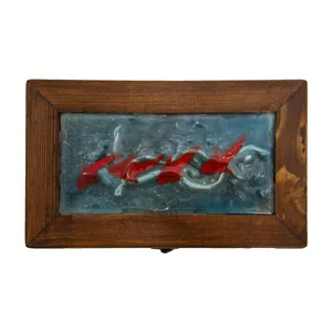 جعبه هدیه گروه هنری ناربُن طرح ماهی