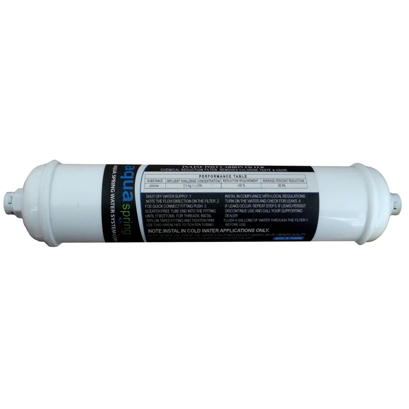 فیلتر دستگاه تصفیه کننده آب آکوآ اسپرینگ مدل  COCONUT CARBON POST FILTER