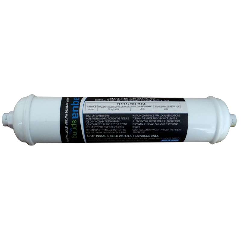 فیلتر دستگاه تصفیه کننده آب آکوآ اسپرینگ مدل COCONUT CARBON POST FILTER فیلتر دستگاه تصفیه کننده آب آکوآ اسپرینگ مدل COCONUT CARBON POST FILTER