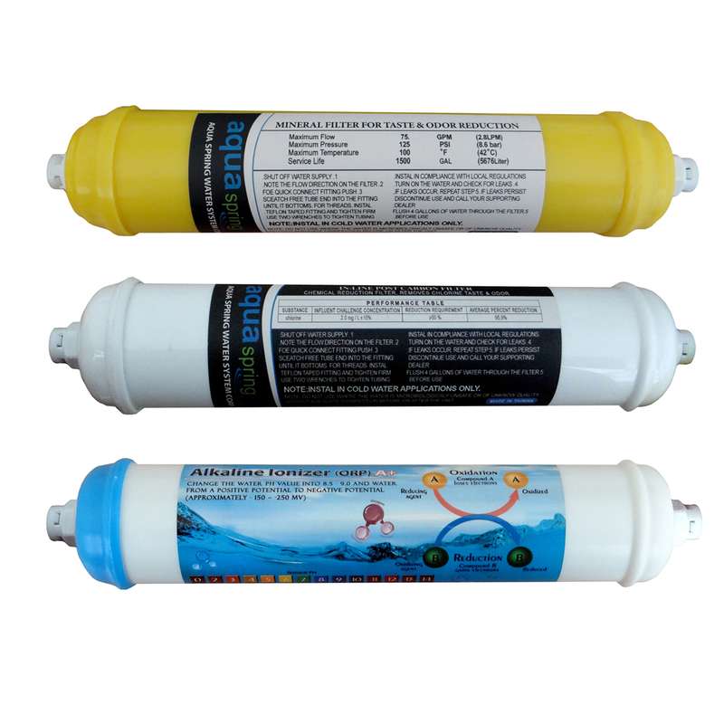 فیلتر دستگاه تصفیه کننده آب مدل SPARE FILTER- 3Q مجموعه 3 عددی