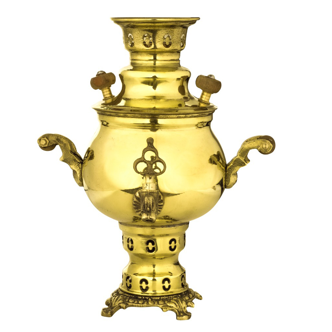 سماور زغالی کد S111 ظرفیت 1 لیتر