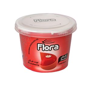 نقد و بررسی ژله تزیین کیک و شیرینی با طعم توت فرنگی فلورا - 300 گرم توسط خریداران