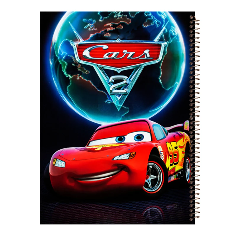 دفتر نقاشی مجنتا طرح Cars کد 277