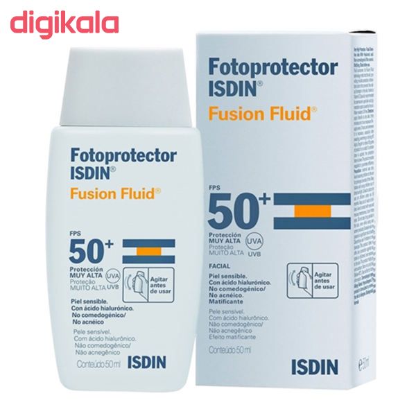 فلویید ضد آفتاب ایزدین مدل فیوژن حجم 50 میلی لیتر main 1 1