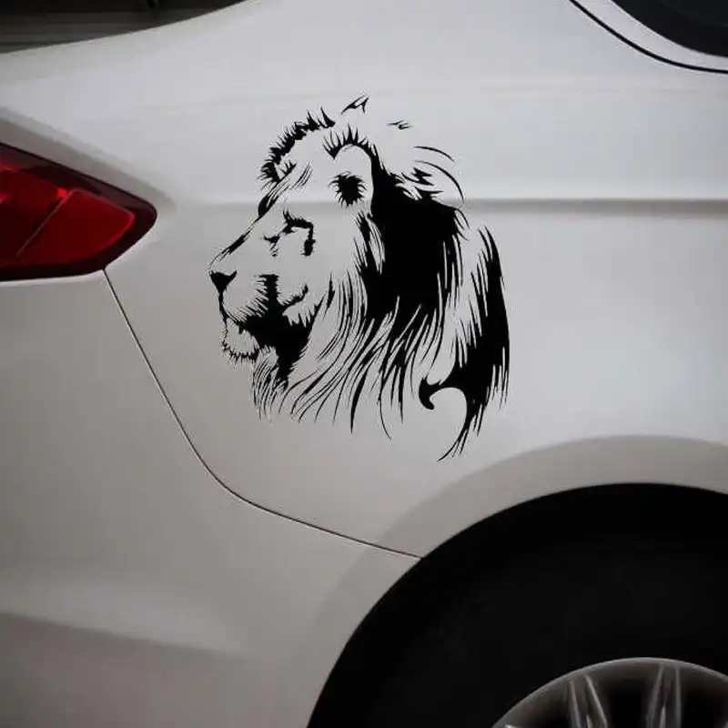 برچسب بدنه خودرو طرح شیر کد SS100