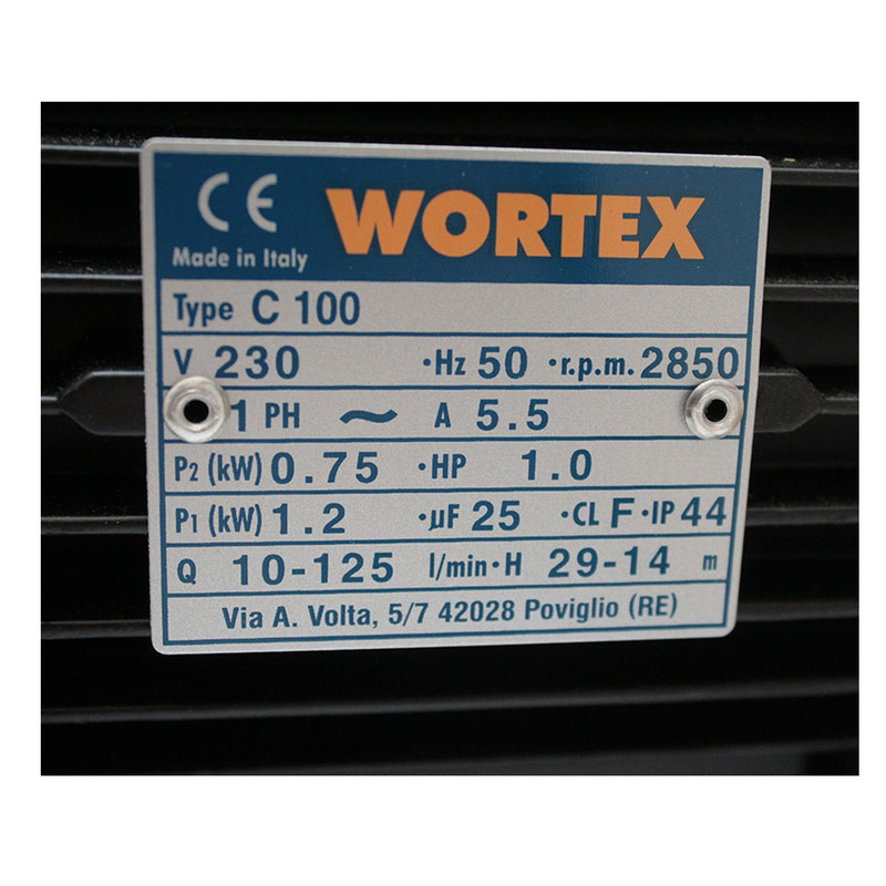 پمپ آب ورتکس مدل C100