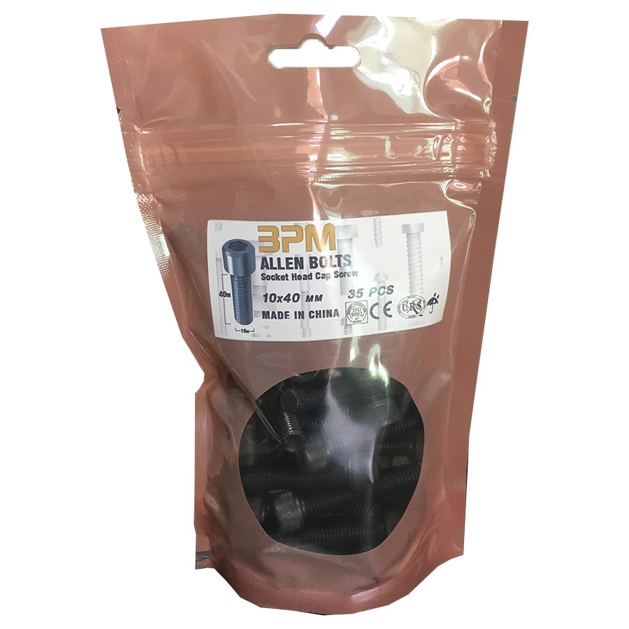 پیچ آلن مدل 10-40 بسته 35 عددی
