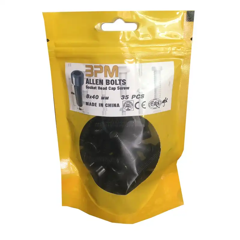پیچ آلن مدل 8-40 بسته 35 عددی