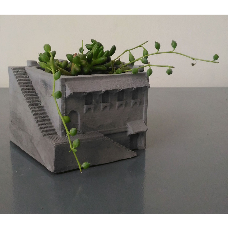 گلدان طرح خانه مدل x1018g