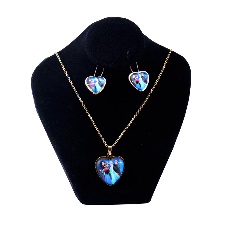 نیم ست دخترانه طرح ملکه برفی کد 13323 نیم ست دخترانه طرح ملکه برفی کد 13323