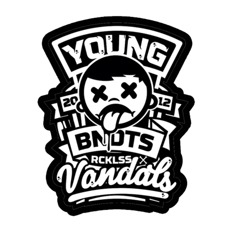 استیکر طرح Young کد 1923