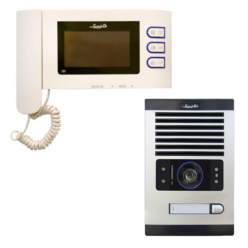 درب باز کن تصویری الکتروپیک کد 1003 مجموعه 2 عددی