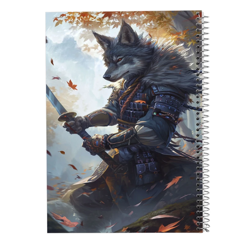 دفتر مشق 50 برگ مدوپد مدل حیوانات جنگجو کد DF14947