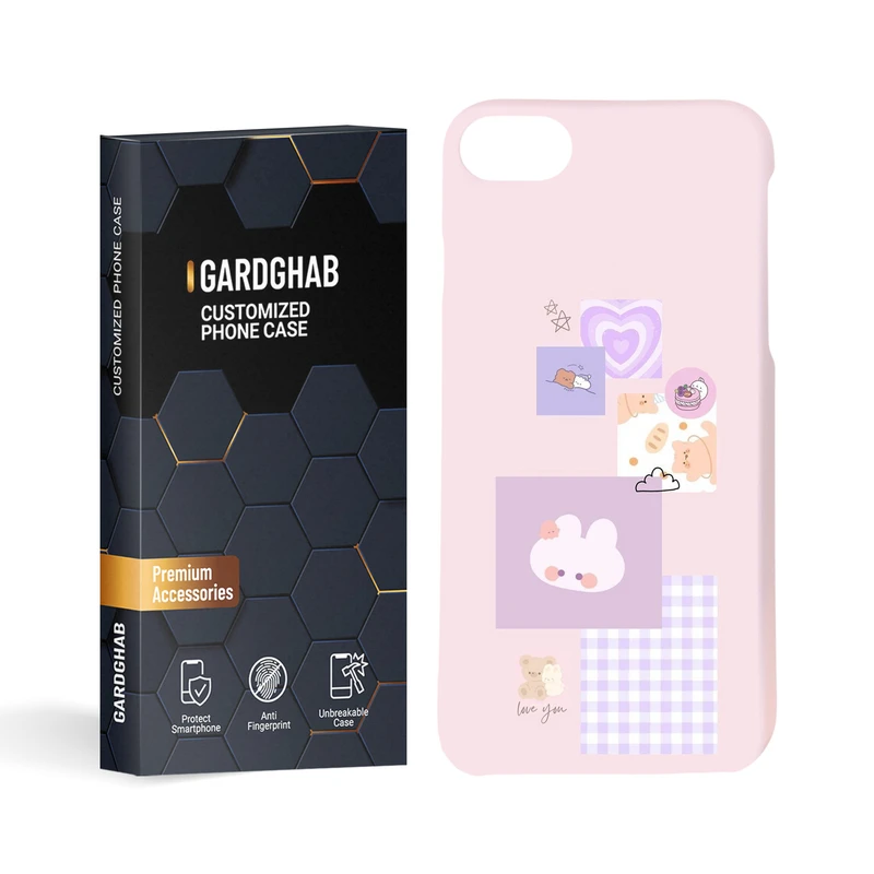 کاور گارد قاب مدل فانتزی مناسب برای گوشی موبایل اپل iPhone 7 / 8 / SE 2020 / SE 2022