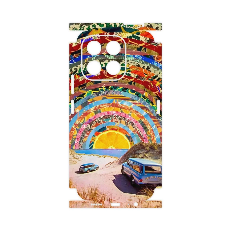 برچسب پوششی ماهوت مدل Collage of Orange Sky-FullSkin مناسب برای گوشی موبایل آنر X6c