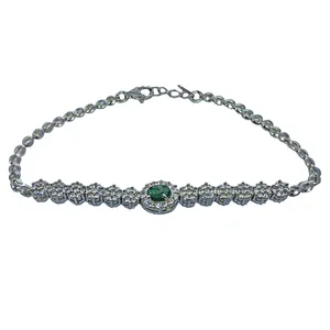 دستبند نقره زنانه کد 40