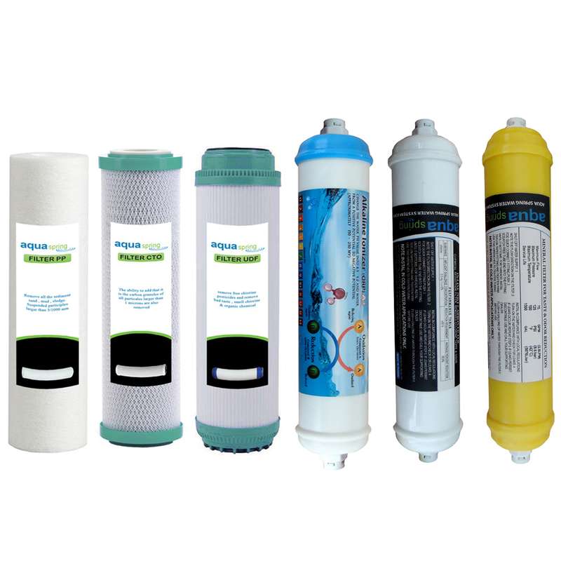 فیلتر دستگاه تصفیه کننده آب مدل SPARE FILTER- 6P مجموعه 6 عددی فیلتر دستگاه تصفیه کننده آب مدل SPARE FILTER- 6P مجموعه 6 عددی