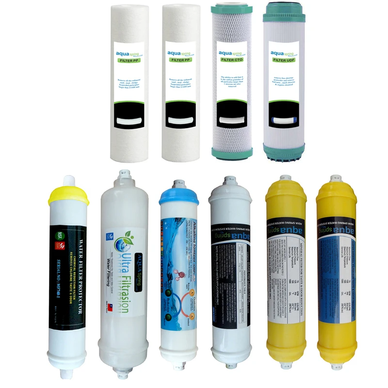  فیلتر دستگاه تصفیه کننده آب مدل SPARE FILTER - 10 مجموعه 10 عددی