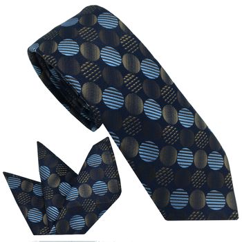 ست کراوات و دستمال جیب مردانه هکس ایران مدل KT-MD11