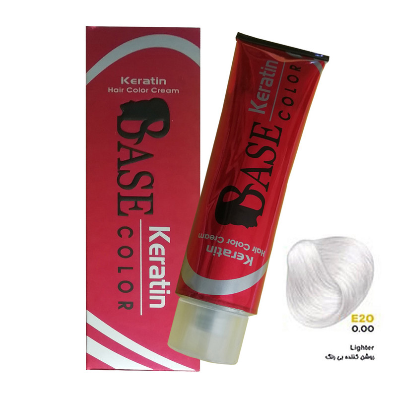 رنگ مو بیس کالر شماره 000 حجم 125 میلی لیتر رنگ روشن کننده